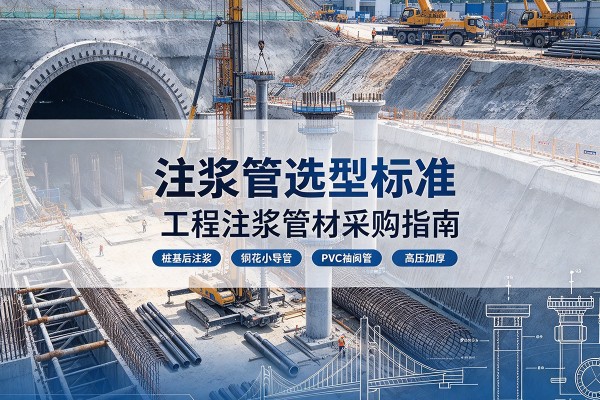 普兰注浆管选型标准